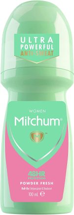 Mitchum Roll-On Anti-perspirant Powder Fresh, 3.38 Ounce